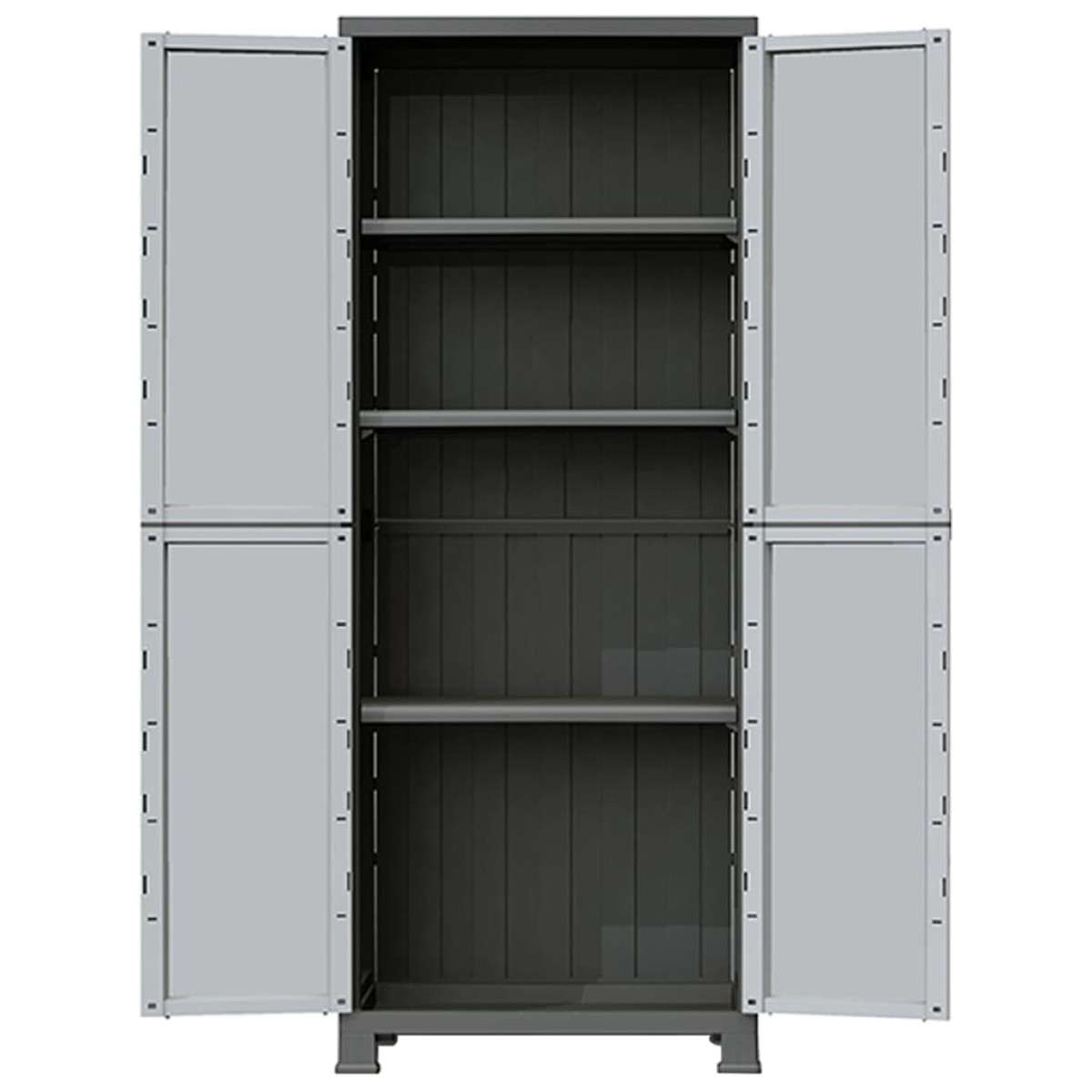 vidaXL Πλαστικό Ντουλάπι 68 x 39 x 171,5 εκ.