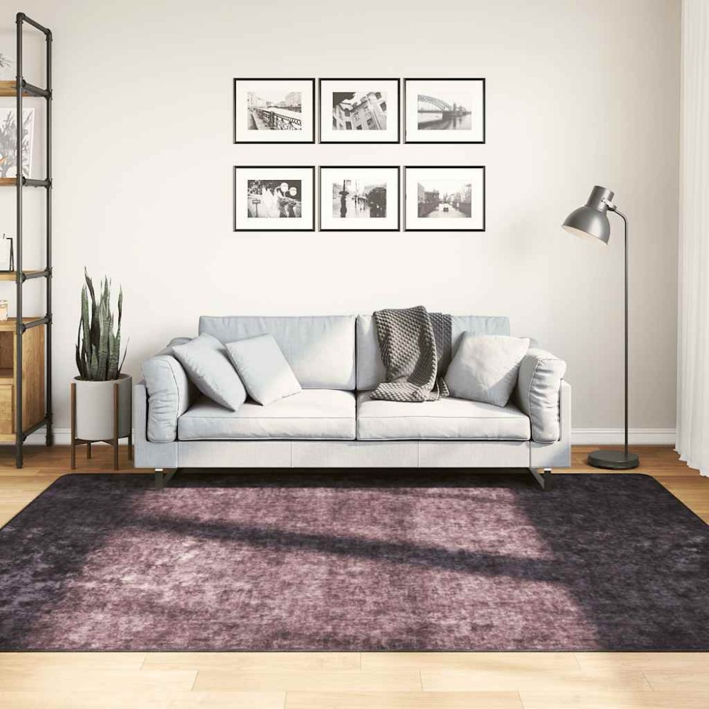 vidaXL Χαλί Πλενόμενο Ανθρακί 160 x 230 εκ.