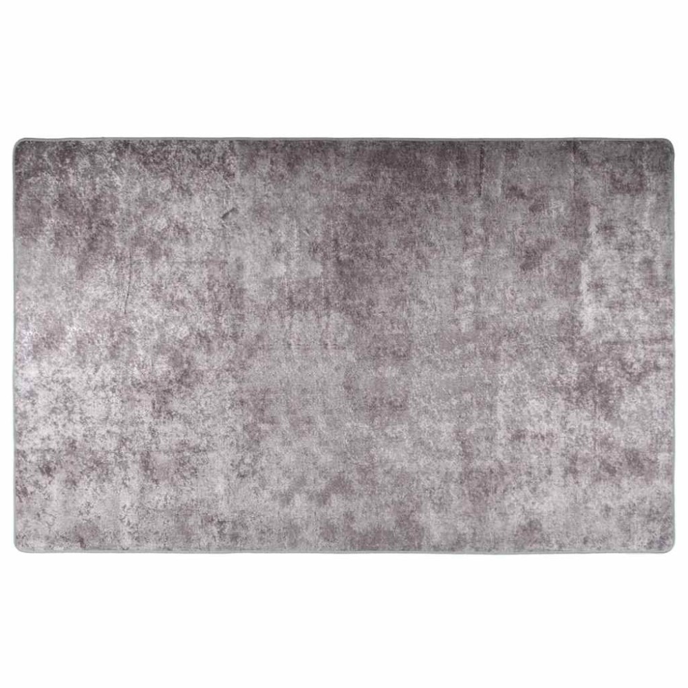 vidaXL Χαλί Πλενόμενο Γκρι 160 x 230 εκ.