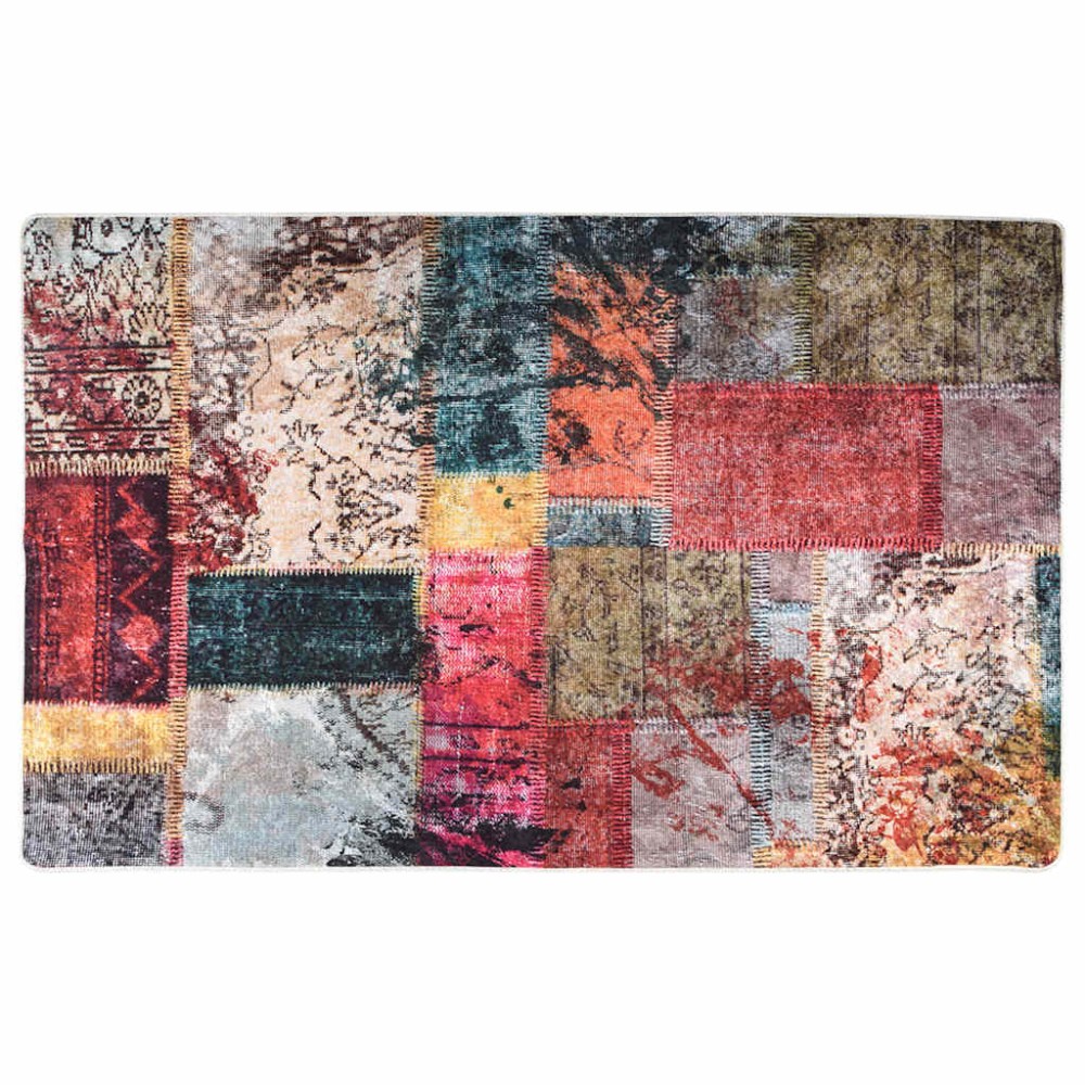 vidaXL Χαλί Πλενόμενο Πολύχρωμο 160 x 230 εκ. Patchwork