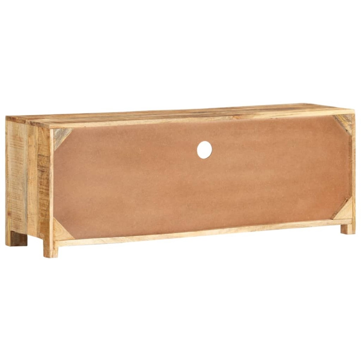 vidaXL Έπιπλο Τηλεόρασης 110 x 30 x 40 εκ. από Ακατέργαστο Ξύλο Μάνγκο