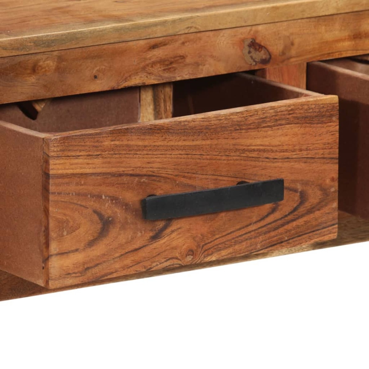 vidaXL Μπουφές με 3 Συρτάρια 110x30x80 εκ. από Μασίφ Ξύλο Ακακίας