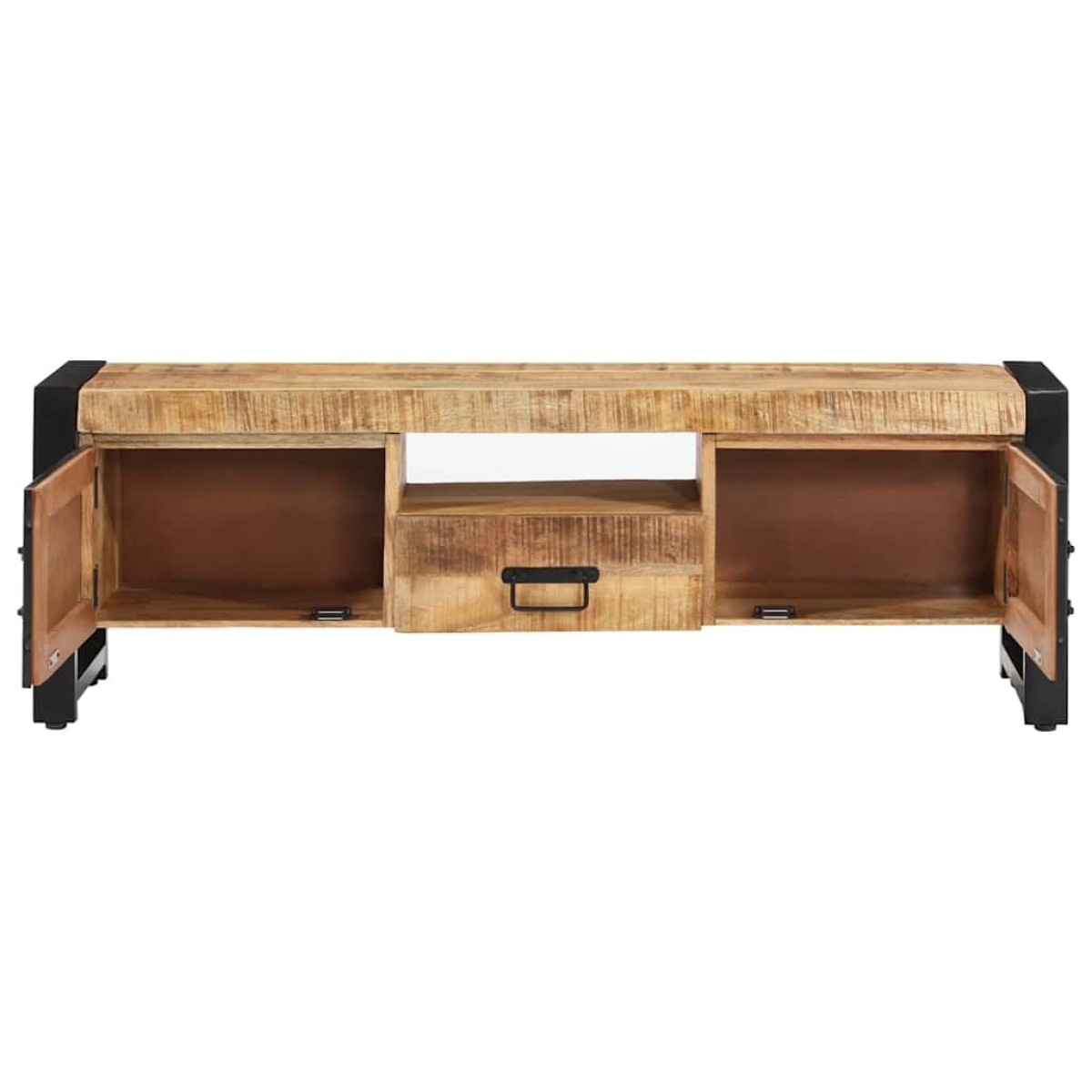 vidaXL Έπιπλο Τηλεόρασης 120 x 30 x 40 εκ. από Μασίφ Ξύλο Μάνγκο