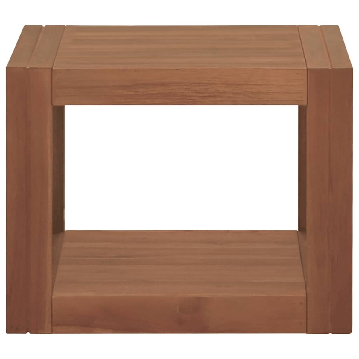 vidaXL Έπιπλο Μπάνιου Επιτοίχιο 45 x 45 x 35 εκ. από Μασίφ Ξύλο Teak
