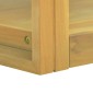 vidaXL Έπιπλο Μπάνιου Επιτοίχιο 90x45x35 εκ. από Μασίφ Ξύλο Teak
