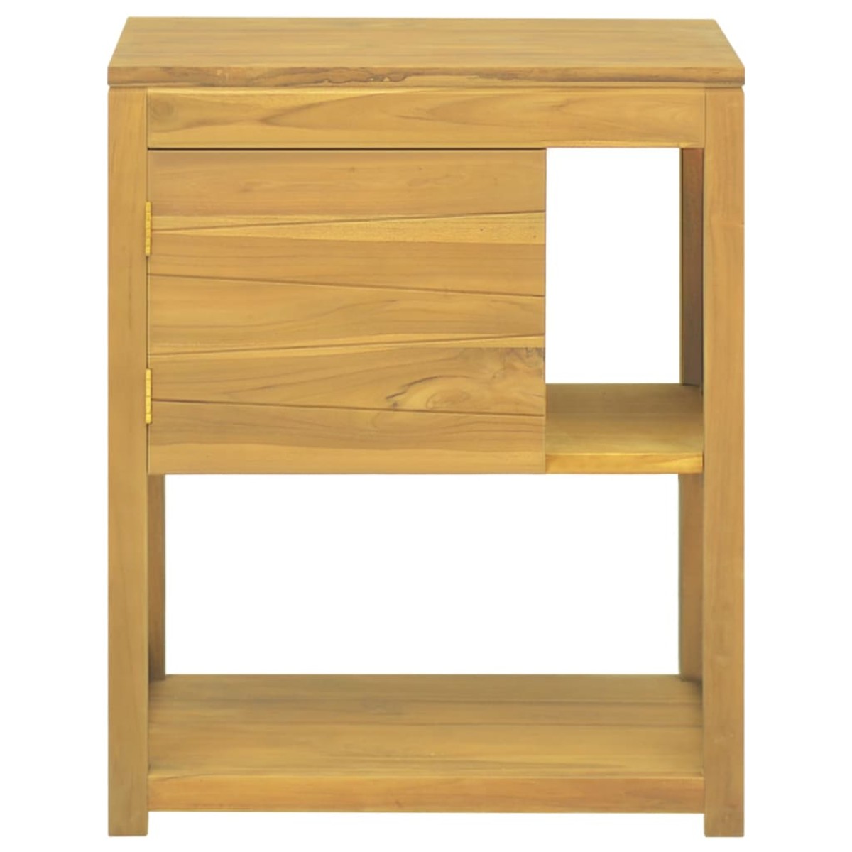vidaXL Έπιπλο Μπάνιου 60x40x75 εκ. από Μασίφ Ξύλο Teak