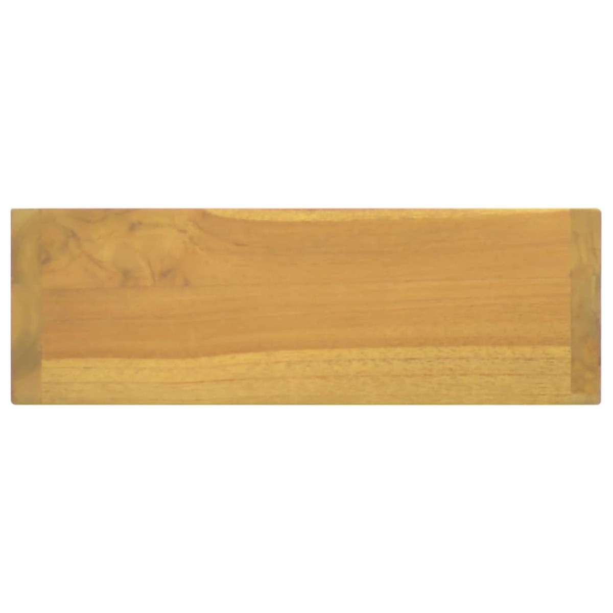 vidaXL Ντουλάπι Καθρέφτη 30 x 10 x 40 εκ. από Μασίφ Ξύλο Teak