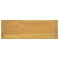 vidaXL Ντουλάπι Καθρέφτη 30 x 10 x 40 εκ. από Μασίφ Ξύλο Teak