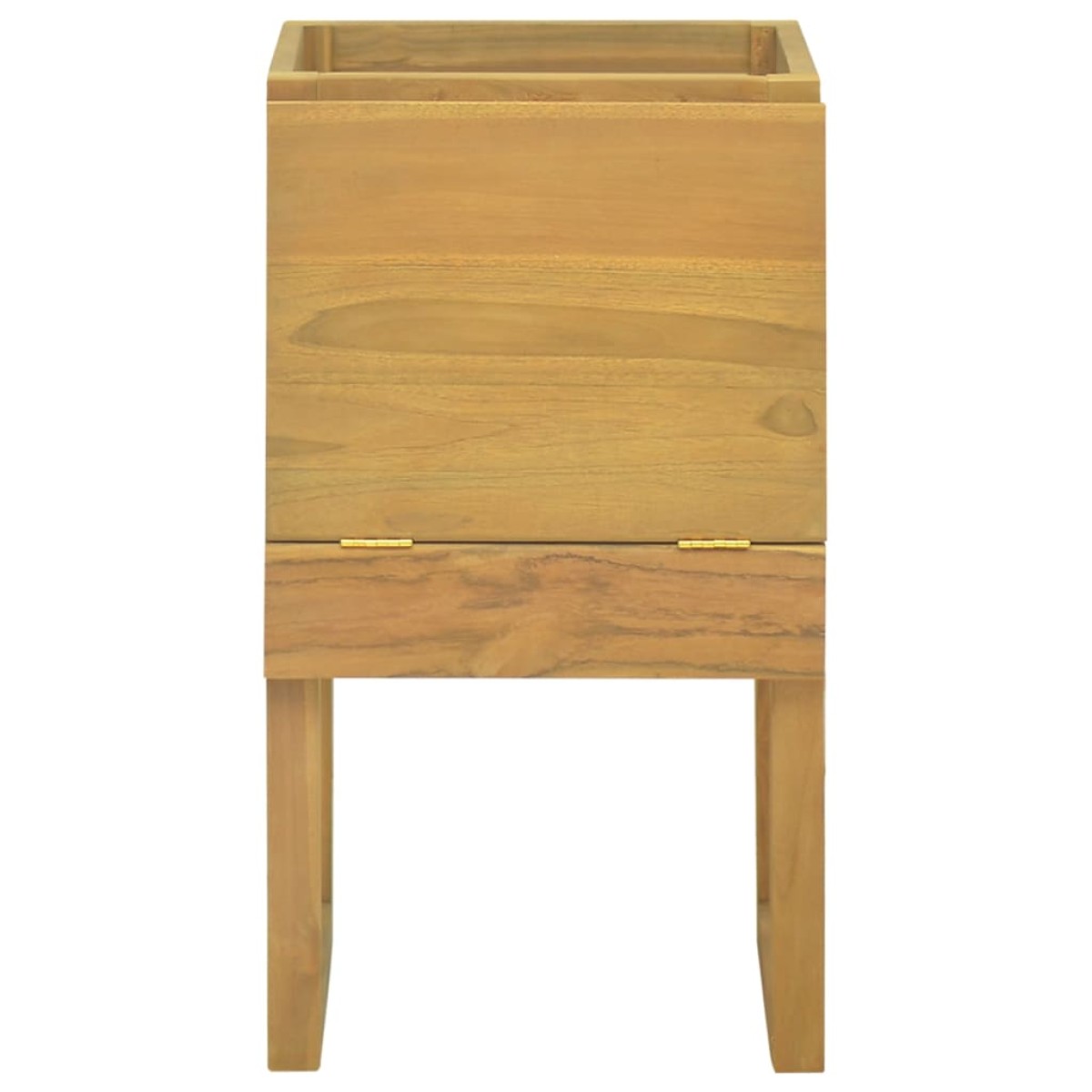 vidaXL Έπιπλο Μπάνιου 45x45x75 εκ. από Μασίφ Ξύλο Teak