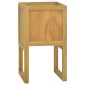vidaXL Έπιπλο Μπάνιου 45x45x75 εκ. από Μασίφ Ξύλο Teak