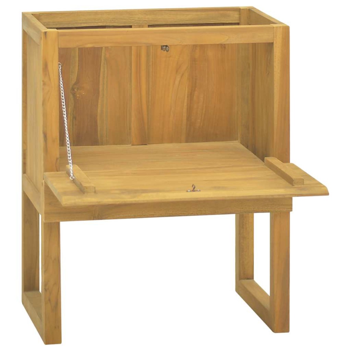 vidaXL Έπιπλο Μπάνιου 60 x 45 x 75 εκ. από Μασίφ Ξύλο Teak