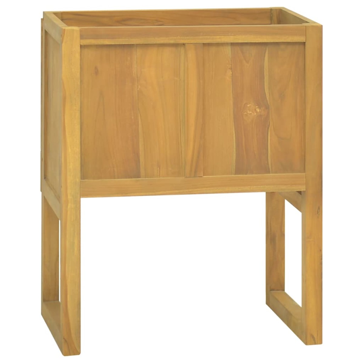 vidaXL Έπιπλο Μπάνιου 60 x 45 x 75 εκ. από Μασίφ Ξύλο Teak
