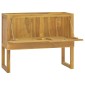 vidaXL Έπιπλο Μπάνιου 90 x 45 x 75 εκ. από Μασίφ Ξύλο Teak