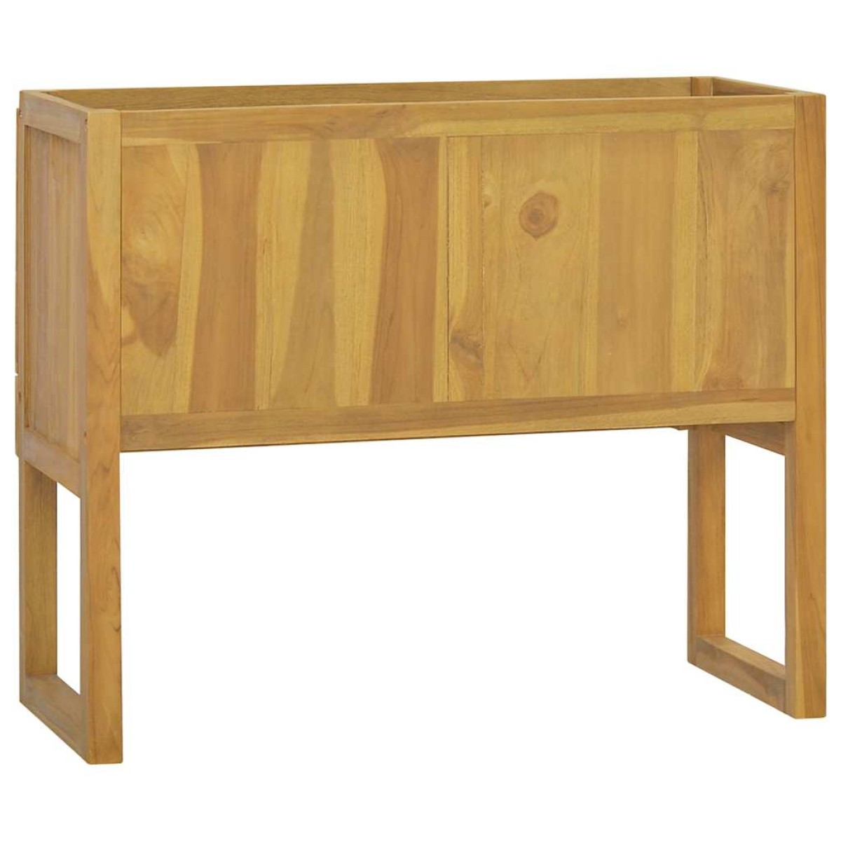 vidaXL Έπιπλο Μπάνιου 90 x 45 x 75 εκ. από Μασίφ Ξύλο Teak