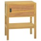 vidaXL Έπιπλο Μπάνιου 60x40x75 εκ. από Μασίφ Ξύλο Teak