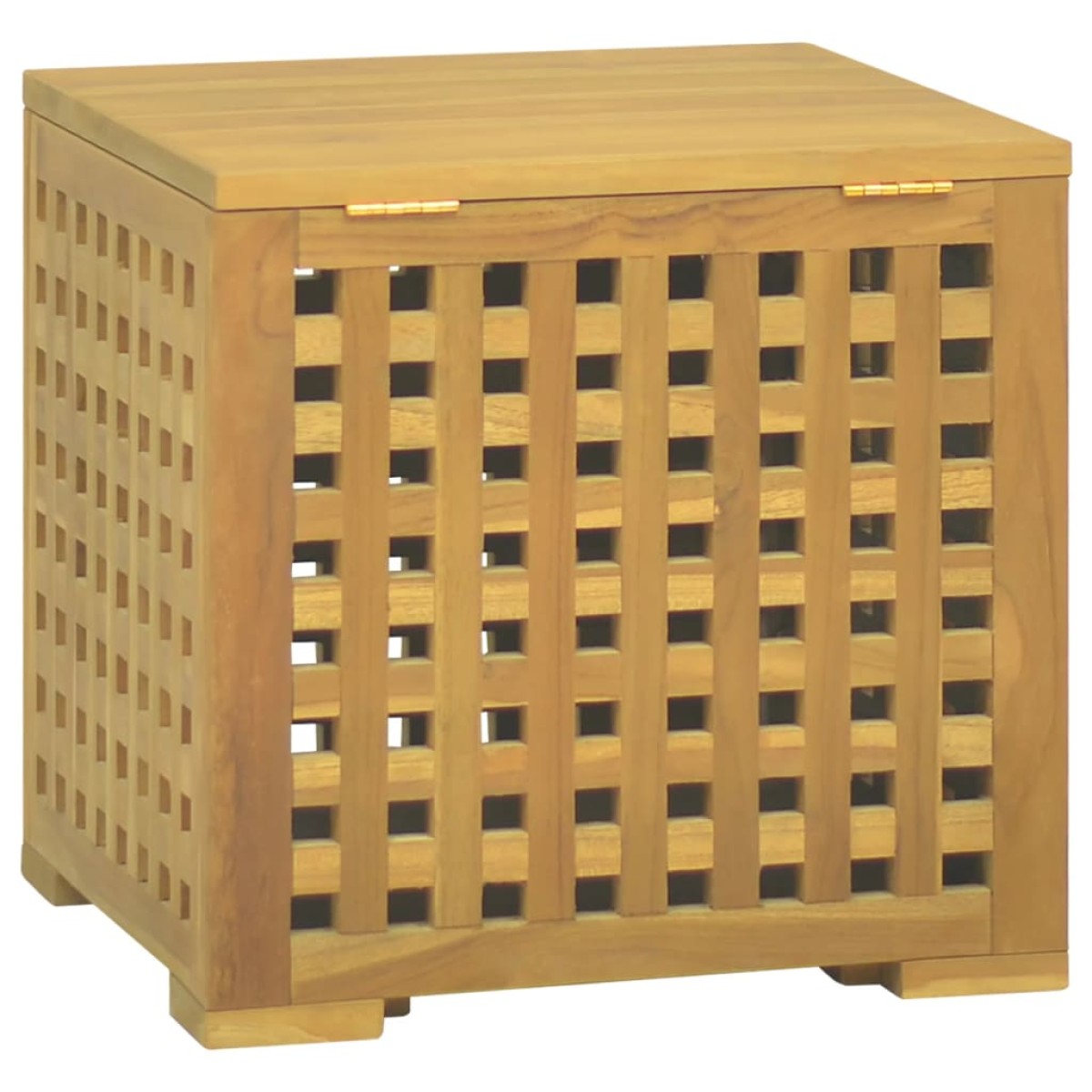 vidaXL Μπαούλο για Σχοινιά 40 x 40 x 40 εκ. από Μασίφ Ξύλο Teak