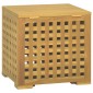 vidaXL Μπαούλο για Σχοινιά 40 x 40 x 40 εκ. από Μασίφ Ξύλο Teak