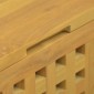 vidaXL Μπαούλο για Σχοινιά 40 x 40 x 40 εκ. από Μασίφ Ξύλο Teak