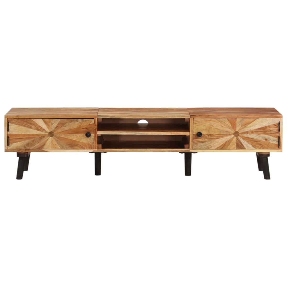 vidaXL Έπιπλο Τηλεόρασης 145 x 35 x 35 εκ. από Μασίφ Ξύλο Ακακίας