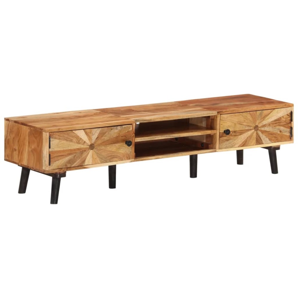 vidaXL Έπιπλο Τηλεόρασης 145 x 35 x 35 εκ. από Μασίφ Ξύλο Ακακίας