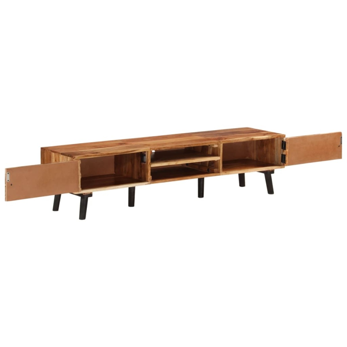 vidaXL Έπιπλο Τηλεόρασης 145 x 35 x 35 εκ. από Μασίφ Ξύλο Ακακίας