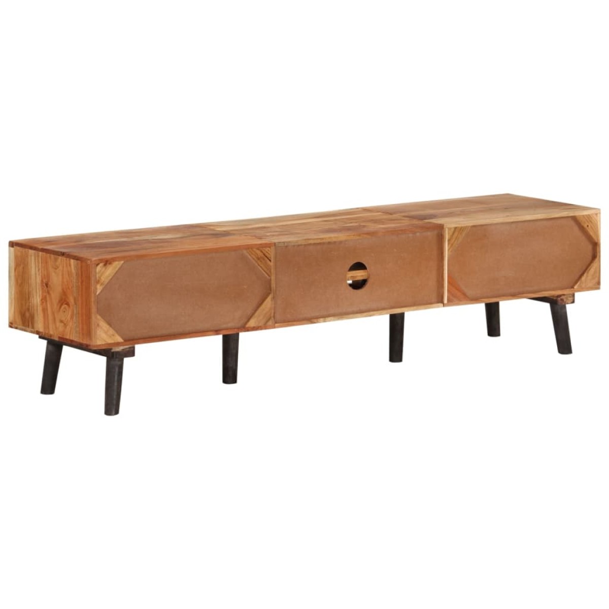 vidaXL Έπιπλο Τηλεόρασης 145 x 35 x 35 εκ. από Μασίφ Ξύλο Ακακίας