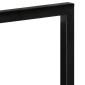 vidaXL Ράφια Τοίχου 2 Τεμ. 25x25x75 εκ. Μασίφ Ξύλο Ακακίας & Ατσάλι