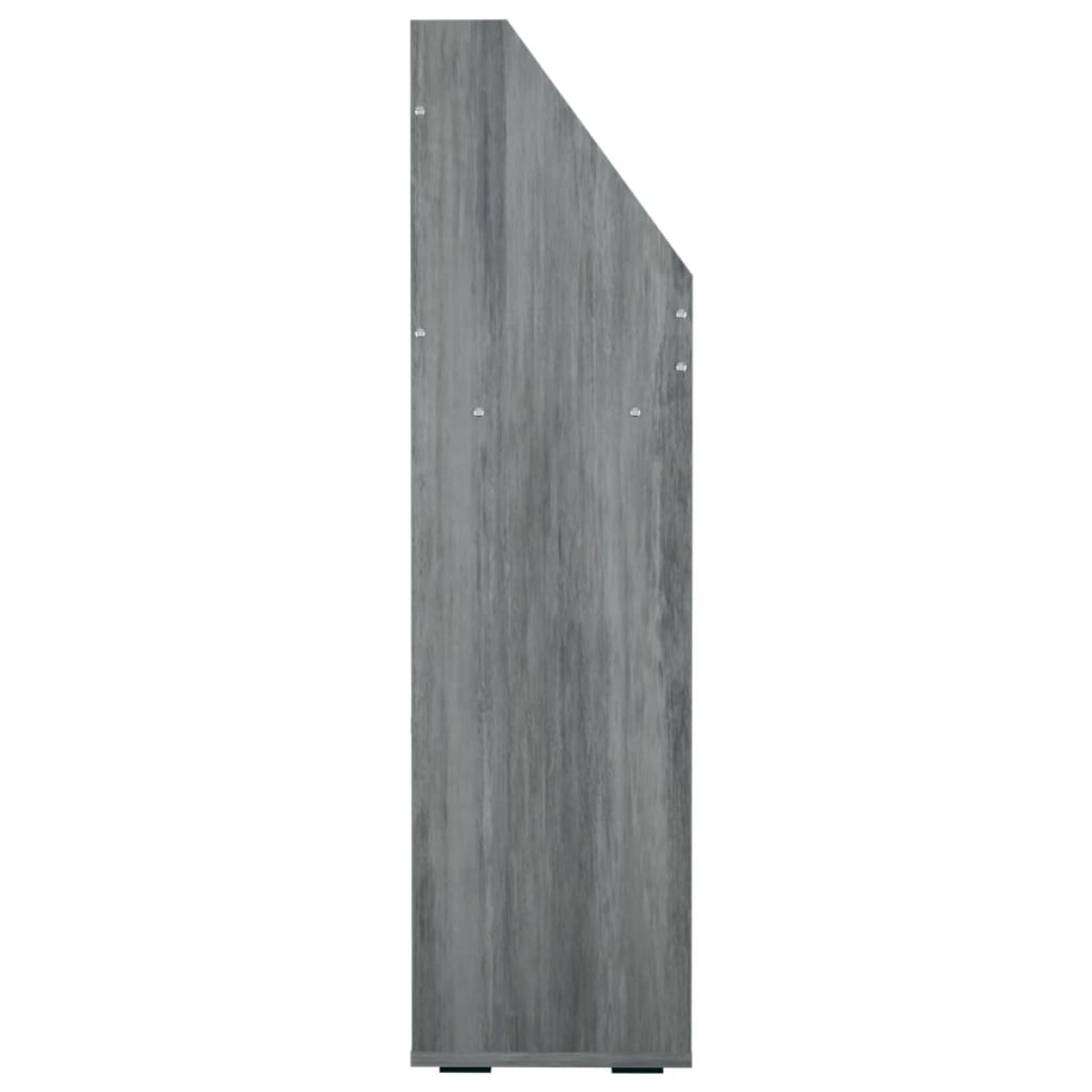 vidaXL Παιδική Ραφιέρα Περιοδικών Γκρι Σκυρ. 71x30x114 εκ. Μοριοσανίδα