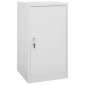 vidaXL Ντουλάπα για Σέλα Ανοιχτό Γκρι 53 x 53 x 105 εκ. Ατσάλινη