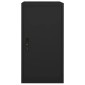 vidaXL Ντουλάπα για Σέλα Μαύρη 53 x 53 x 105 εκ. Ατσάλινη
