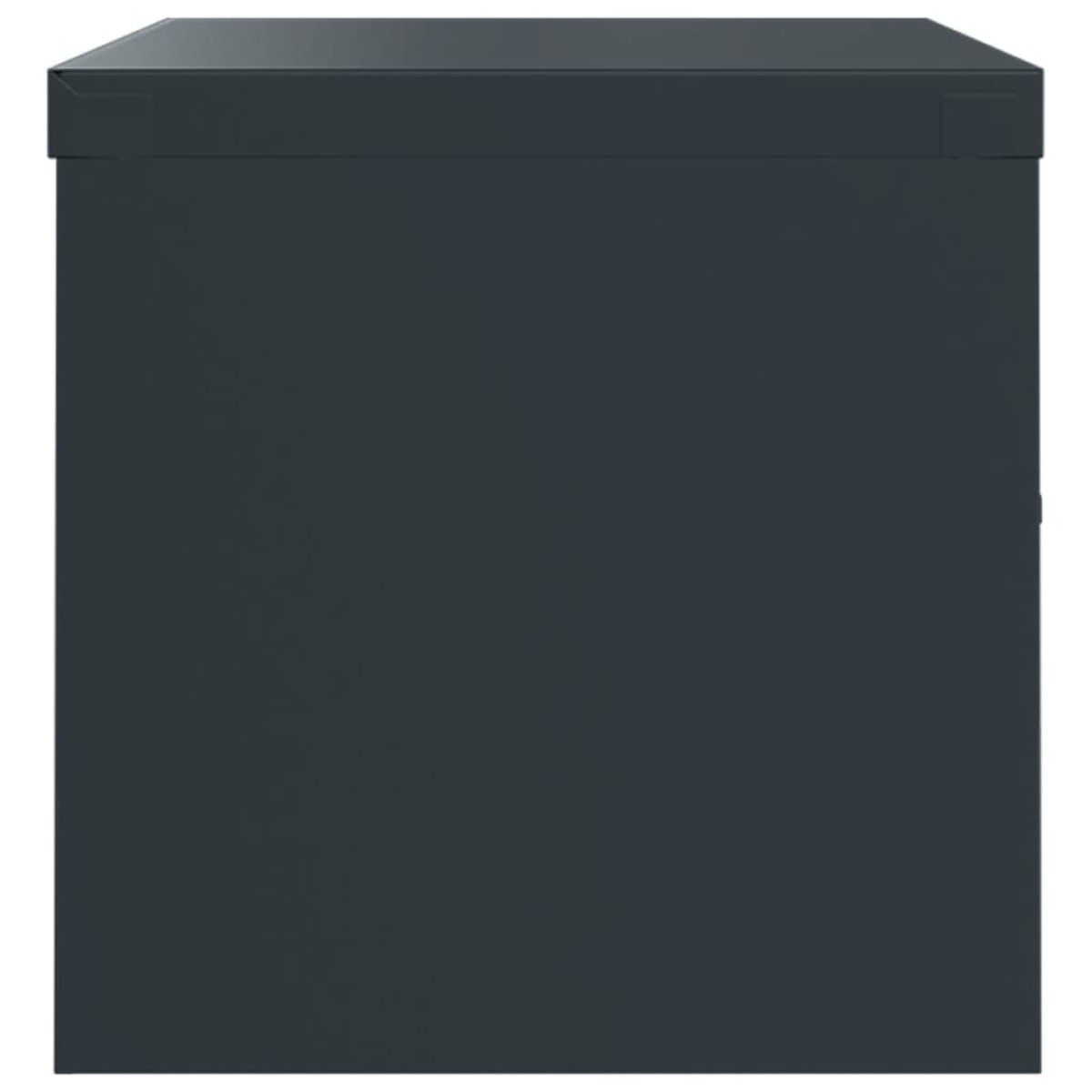 vidaXL Αρχειοθήκη Ανθρακί 90 x 40 x 40 εκ. Ατσάλινη