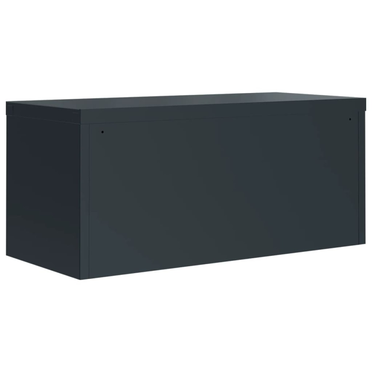 vidaXL Αρχειοθήκη Ανθρακί 90 x 40 x 40 εκ. Ατσάλινη