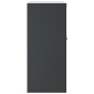 vidaXL Αρχειοθήκη Ανθρακί 79 x 40 x 90 εκ. από Ατσάλι
