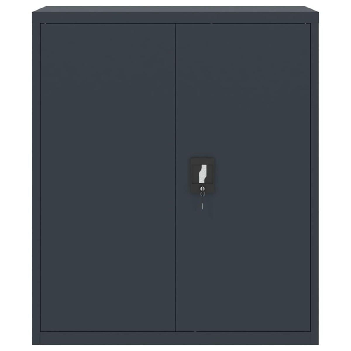vidaXL Αρχειοθήκη Ανθρακί 90 x 40 x 105 εκ. Ατσάλινη