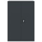 vidaXL Αρχειοθήκη Ανθρακί 90 x 40 x 140 εκ. Ατσάλινη