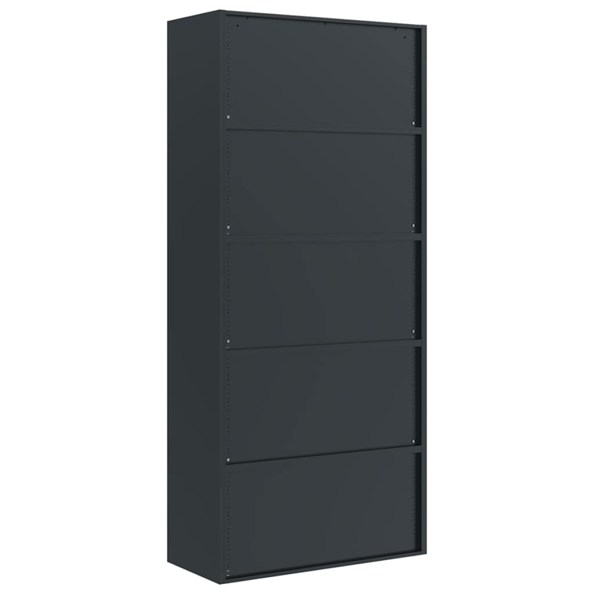 vidaXL Αρχειοθήκη Ανθρακί 90x40x200 εκ. Ατσάλινη