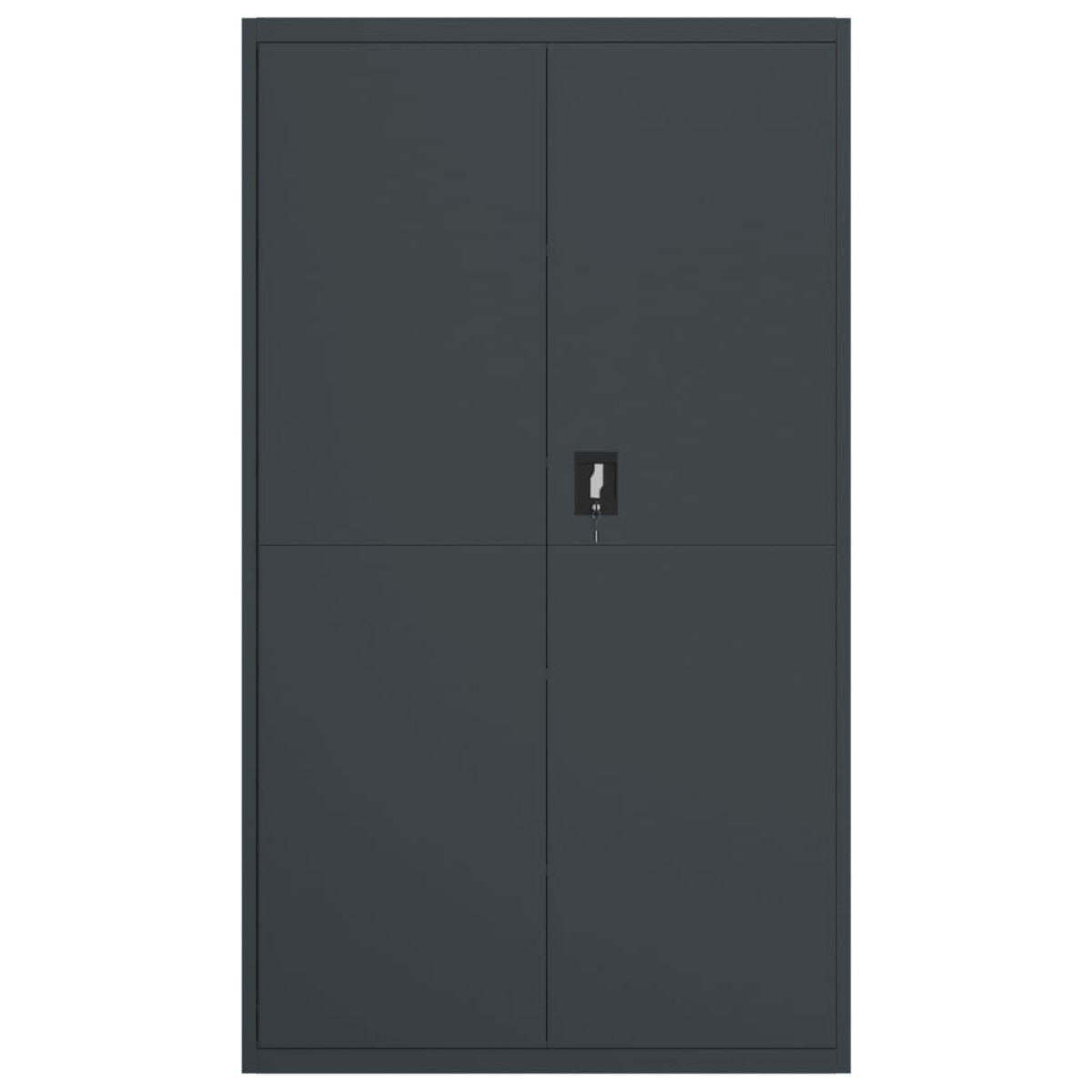 vidaXL Αρχειοθήκη Ανθρακί 105 x 40 x 180 εκ. Ατσάλινη