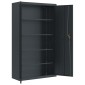 vidaXL Αρχειοθήκη Ανθρακί 105 x 40 x 180 εκ. Ατσάλινη