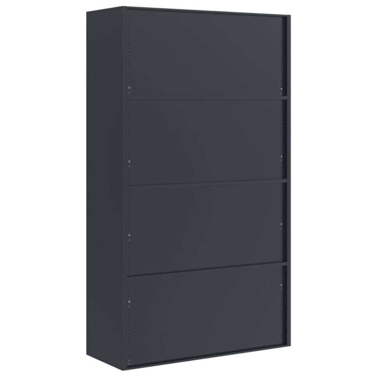 vidaXL Αρχειοθήκη Ανθρακί 105 x 40 x 180 εκ. Ατσάλινη
