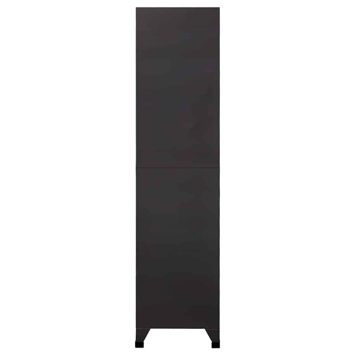 vidaXL Φοριαμός Ανθρακί 90 x 40 x 180 εκ. Ατσάλινος