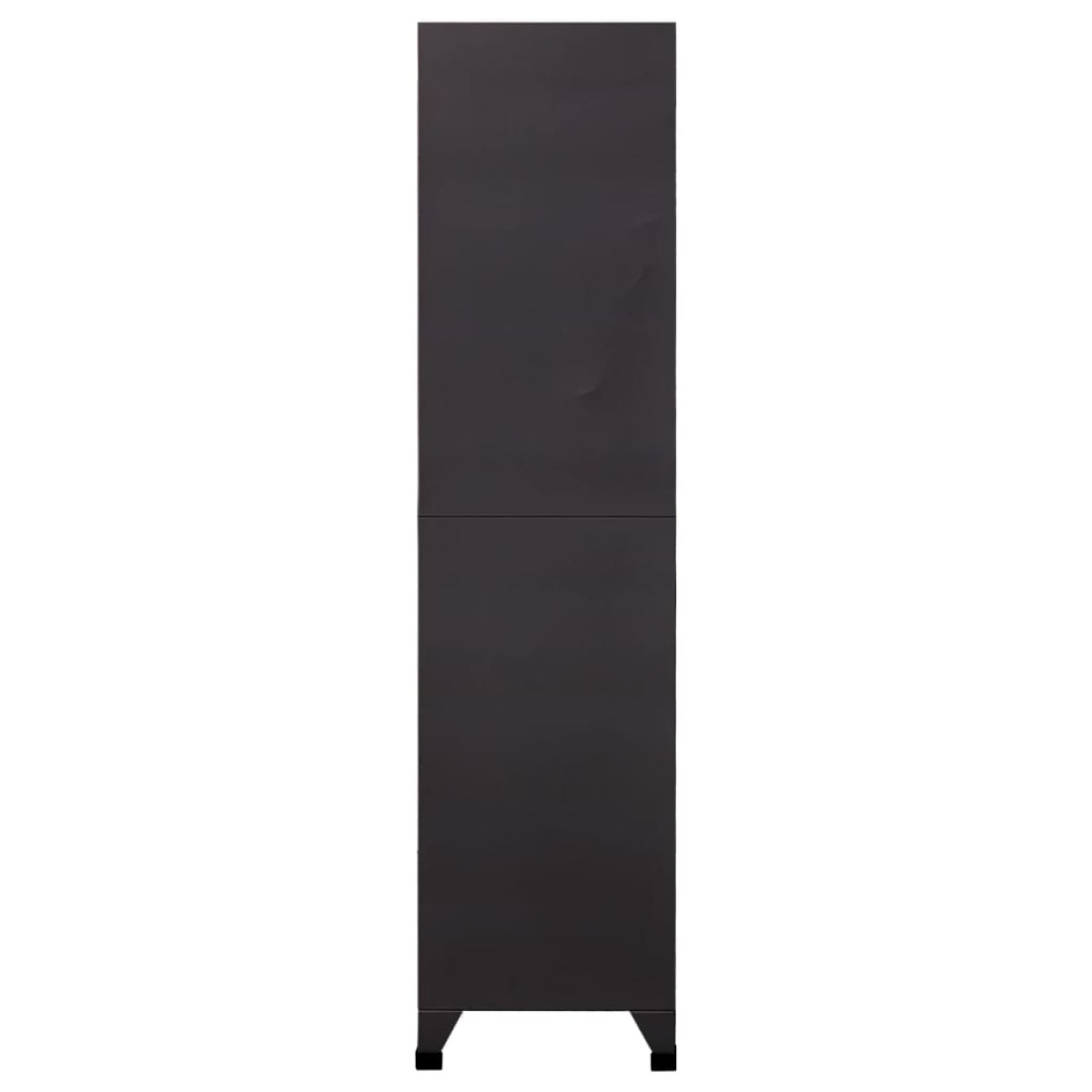 vidaXL Φοριαμός Ανθρακί 90 x 40 x 180 εκ. Ατσάλινος