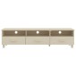 vidaXL Έπιπλο Τηλεόρασης HAMAR Μελί 158x40x40 εκ. Μασίφ Ξύλο Πεύκου