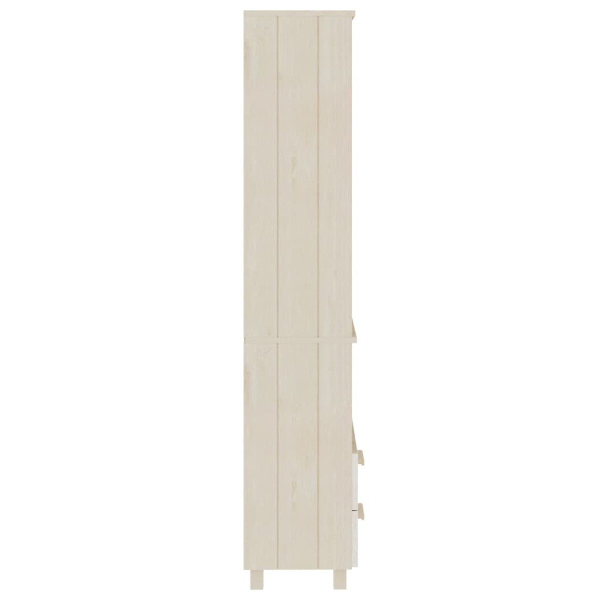 vidaXL Ραφιέρα HAMAR Καφέ Μελί 60 x 35 x 180 εκ. Μασίφ Ξύλο Πεύκου