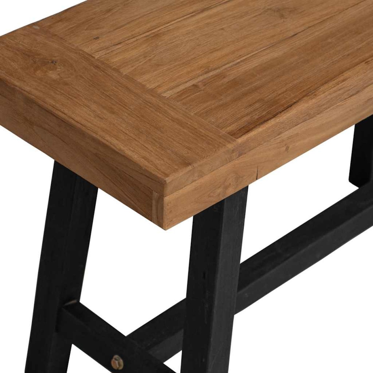 vidaXL Παγκάκι 110 εκ. από Μασίφ Ξύλο Teak