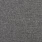 vidaXL Υποπόδιο Ανοιχτό Γκρι 45x29,5x35 εκ. Ύφασμα & Συνθετικό Δέρμα