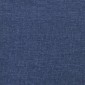 vidaXL Υποπόδιο Μπλε 45x29,5x35 εκ. Ύφασμα & Συνθετικό Δέρμα