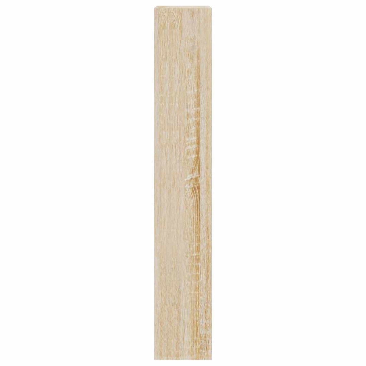 vidaXL Παπουτσοθήκη Sonoma Δρυς 63x24x147 εκ. από Επεξεργασμένο Ξύλο