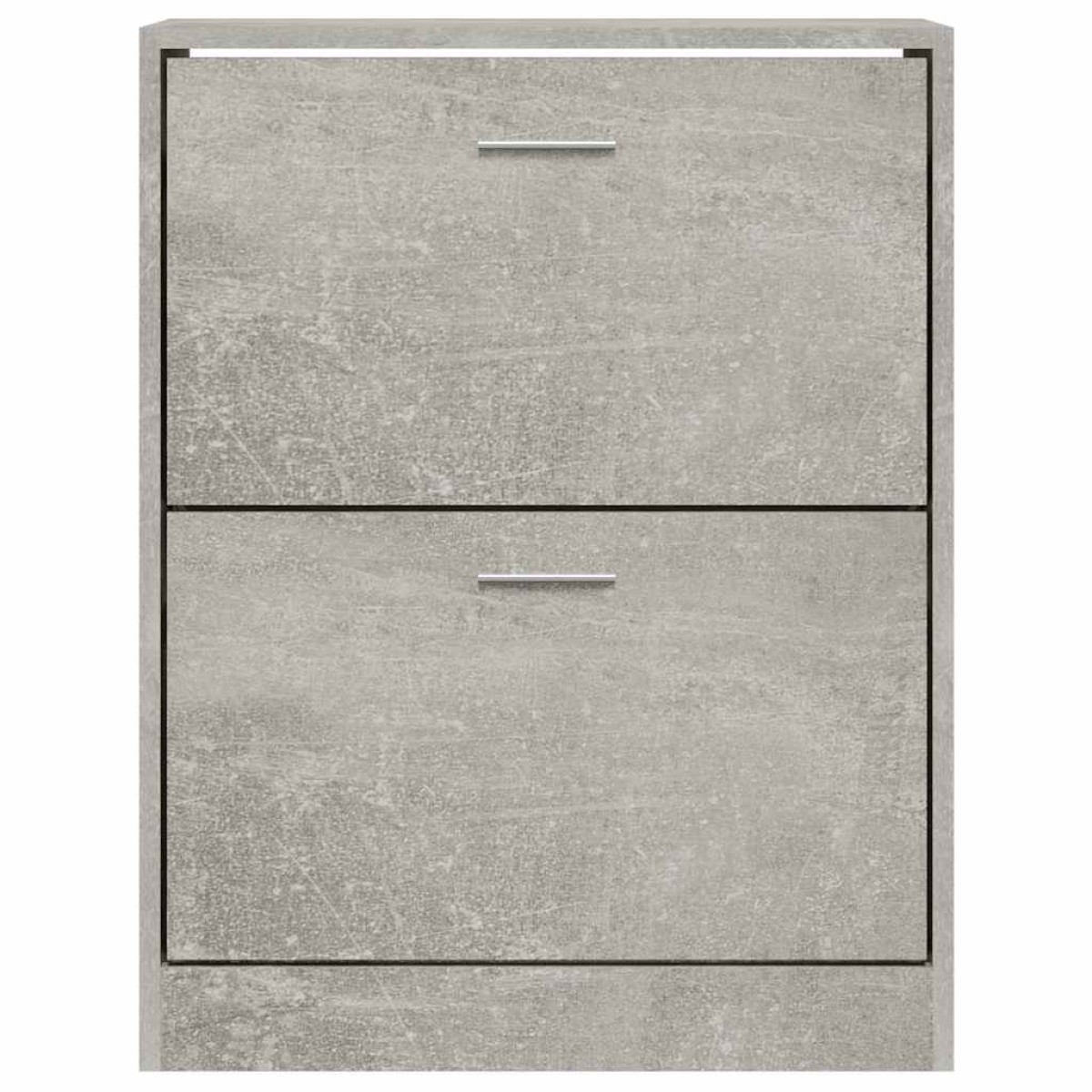 vidaXL Παπουτσοθήκη Γκρι Σκυροδέματος 63x24x81 εκ. Επεξεργασμένο Ξύλο