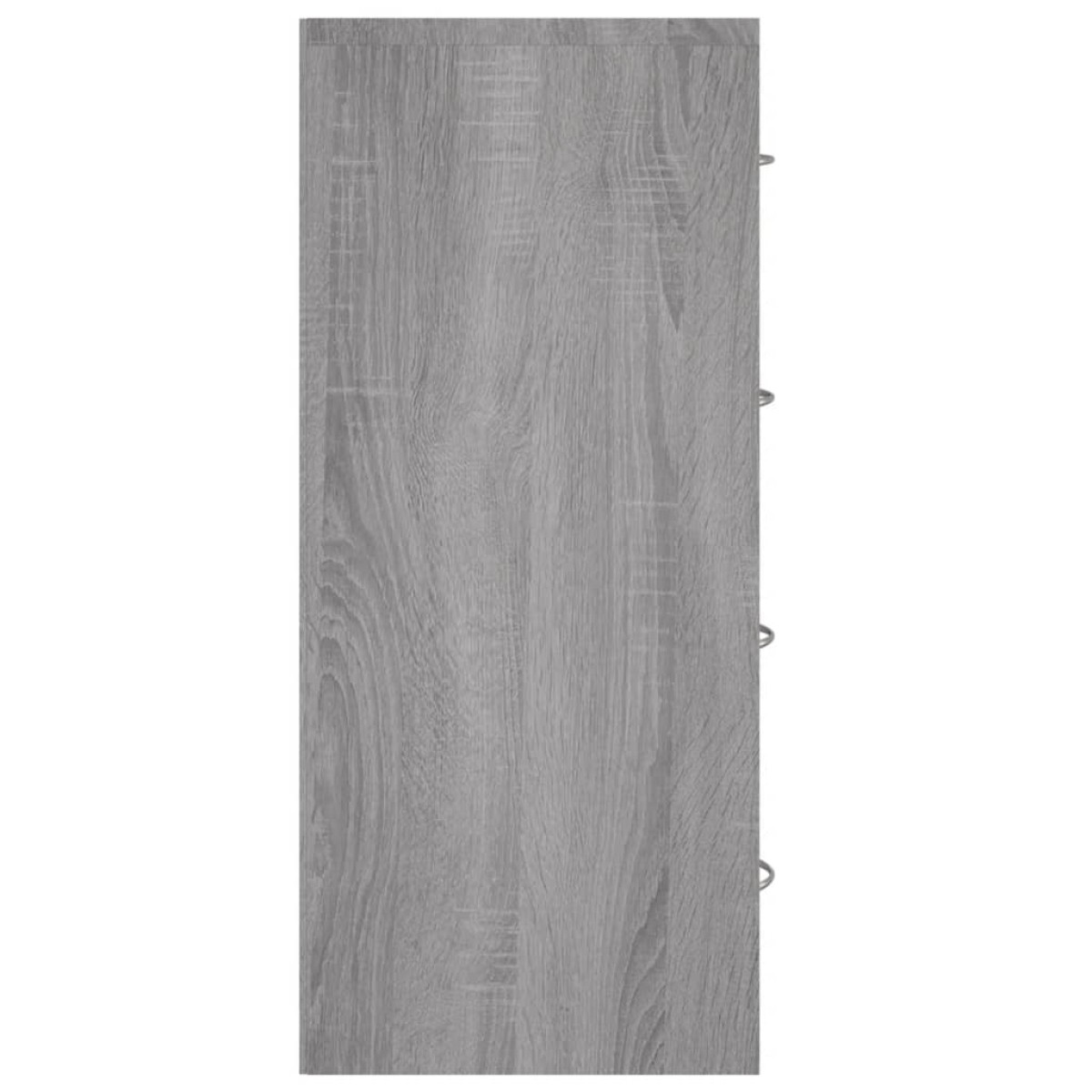 vidaXL Συρταριέρα με 4 Συρτάρια Γκρι Sonoma 60 x 30,5 x 71 εκ.