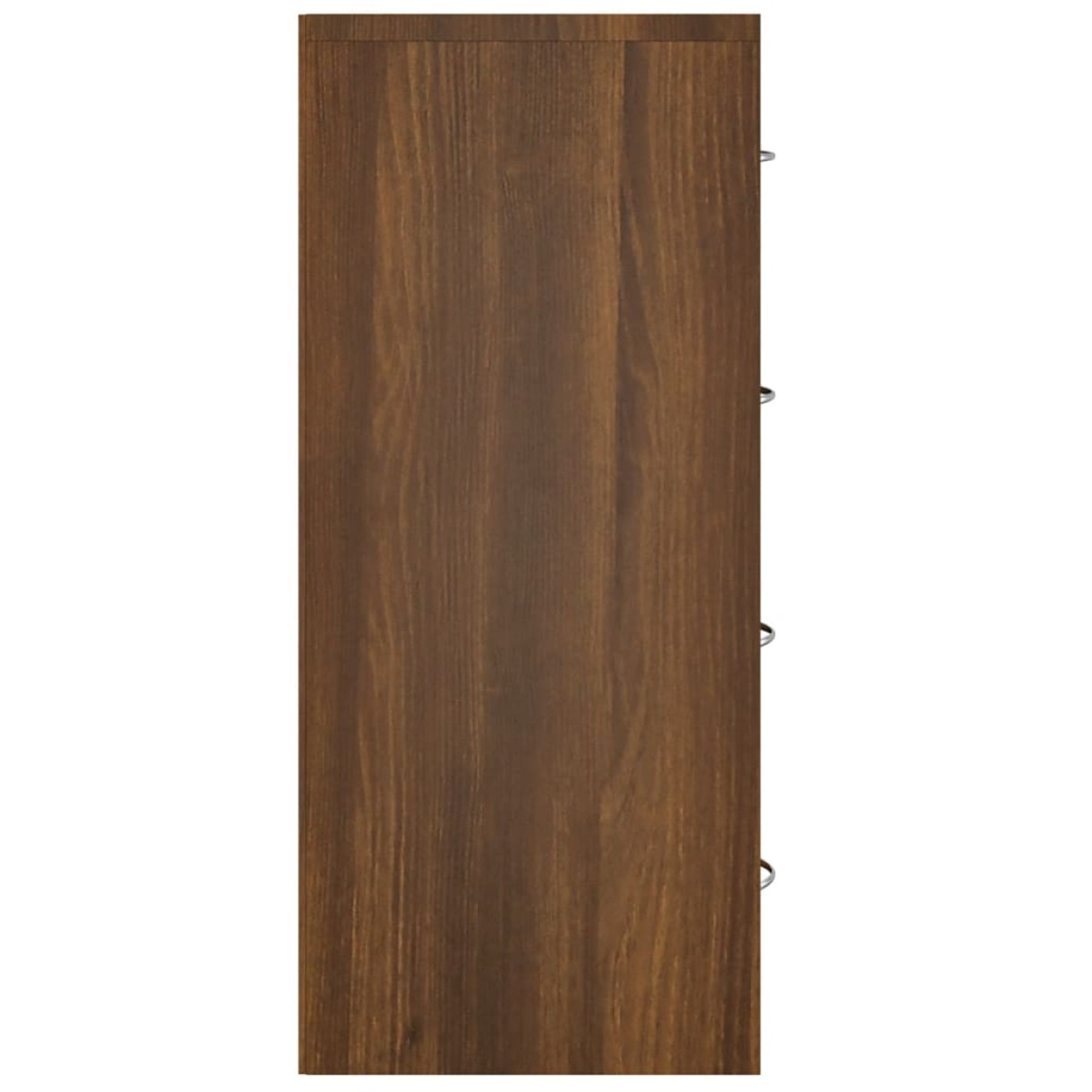 vidaXL Συρταριέρα με 4 Συρτάρια Καφέ Δρυς 60 x 30,5 x 71 εκ.